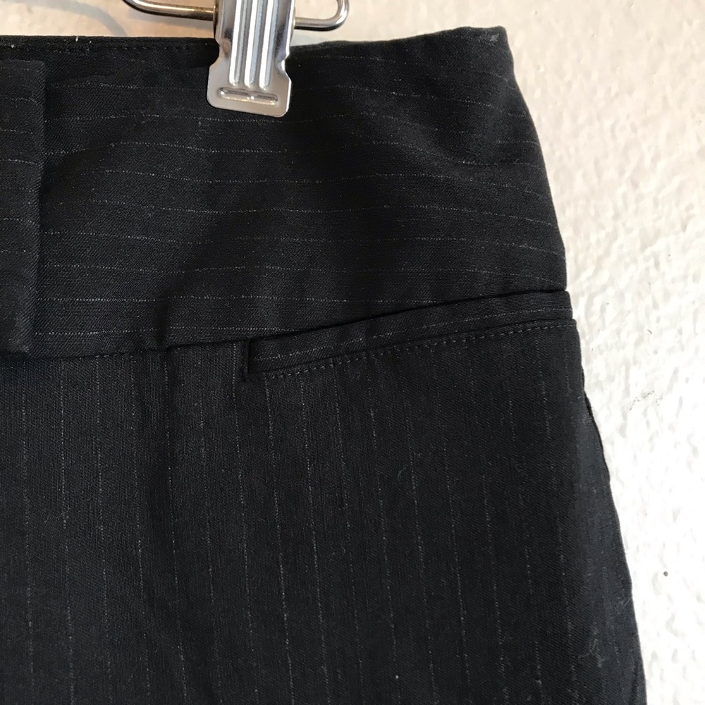 Low Rise Flare Pinstripe Pants - Picture 2 of 7